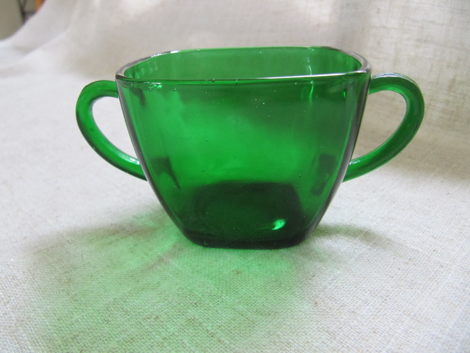 Vintage Green Sugar Bowl Vintage Green Kitchen Sugar Bowl Anchor