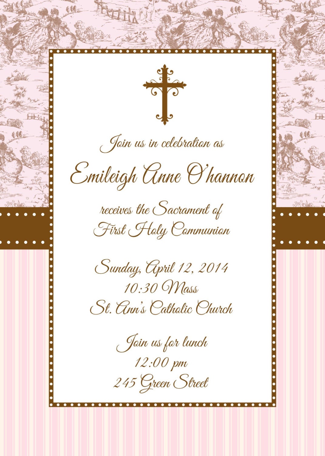 first-communion-invitation-twins-digital-file-sweetdesignsbyregan