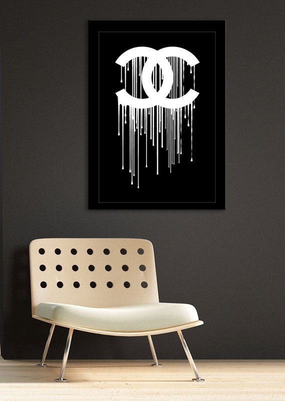 chanel print chanel poster choose colors CC by ShufflePrints