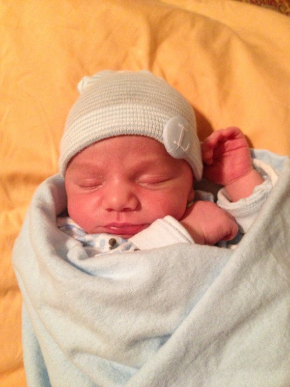 Baby Boy Hospital Hat