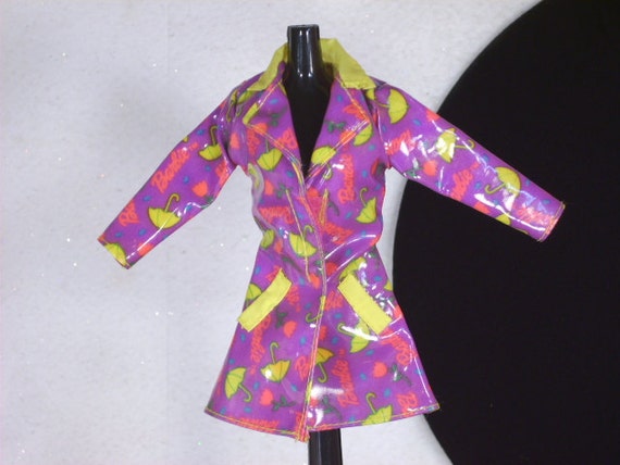 barbie doll raincoat