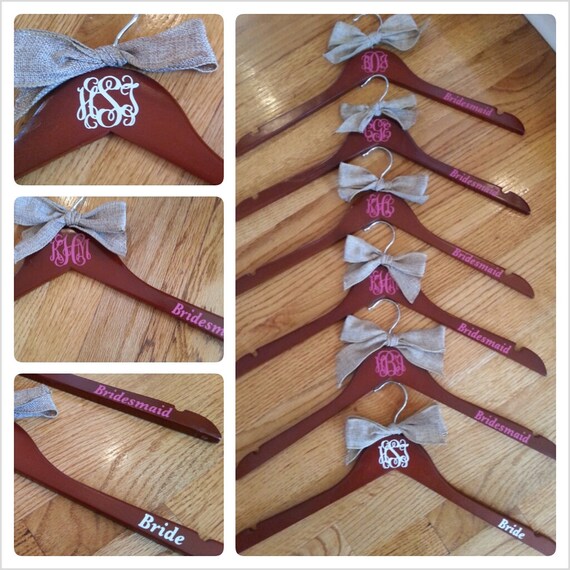 Items similar to Personalized Hangers on Etsy