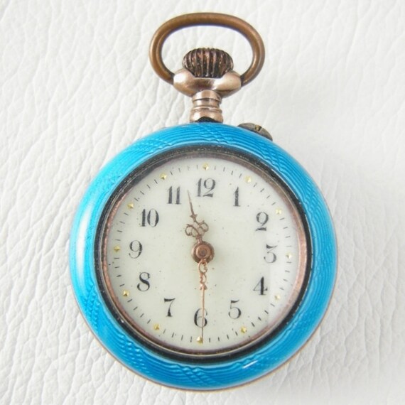 argent dore pocket watch