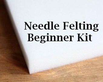 Needle Felting Kit - Needle Felting Starter Kit - Beginner Kit - Needle Felt Tools - Felting Tools - Needle Felting Starter - DIY Kit