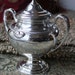 International Silver Co. "Admiral" Sugar Bowl with Lid - Monogrammed
