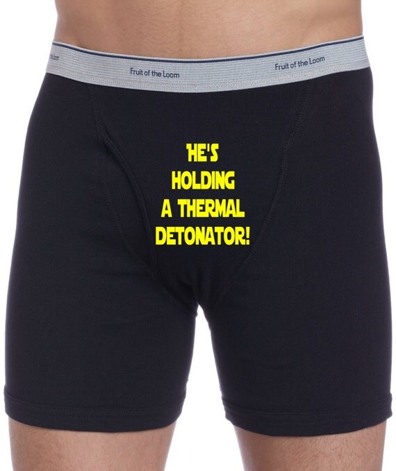 He's holding a thermal detonator Boxer Briefs