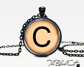 Vintage Typewriter Key pendant Vintage Typewriter Key necklace Vintage Typewriter Key jewelry