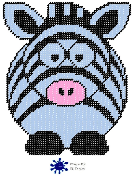 cute-zebra-plastic-canvas-pattern