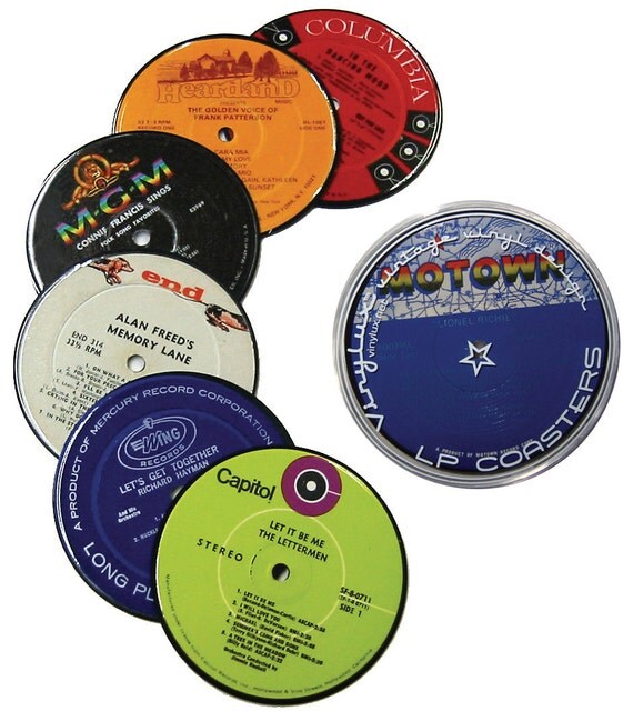 Record Coasters