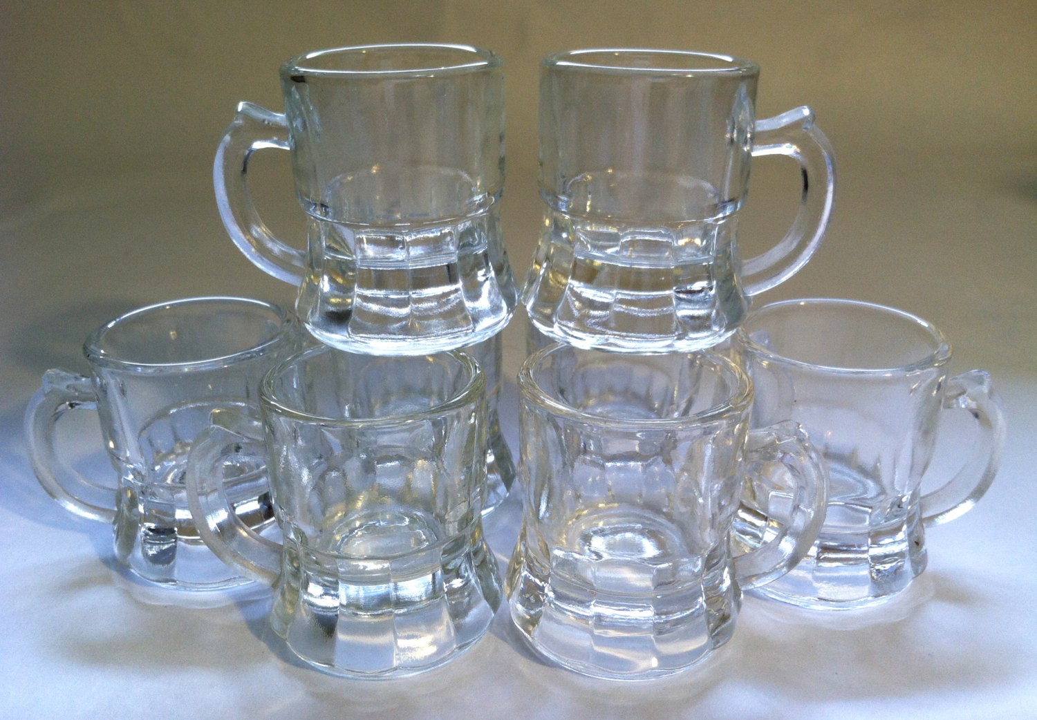 vintage pilsner beer glasses