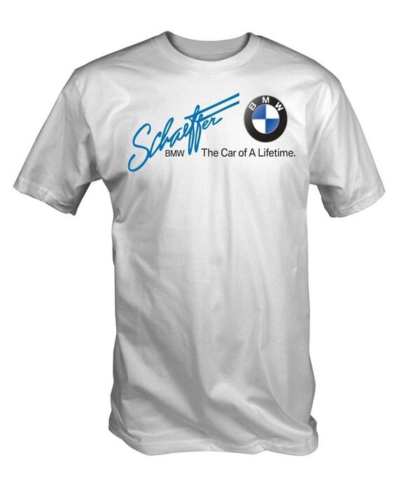 Custom Ashley Schaeffer BMW Logo Tee T Shirt by CarnageClothing