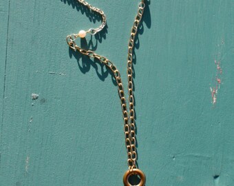 Long Chain, Crystal, Charm, Stone, Vintage Pieces and Pearl Boho Necklace