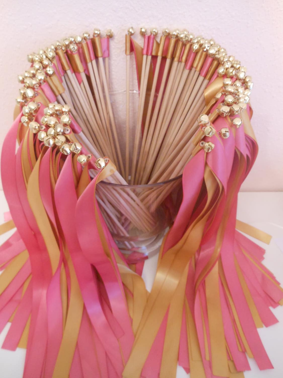 Wedding Ribbon Wands Party streamers set of 100 double