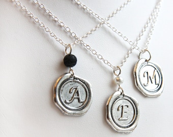 Christmas Gift Personalized Gift Jewelry Initial Necklace