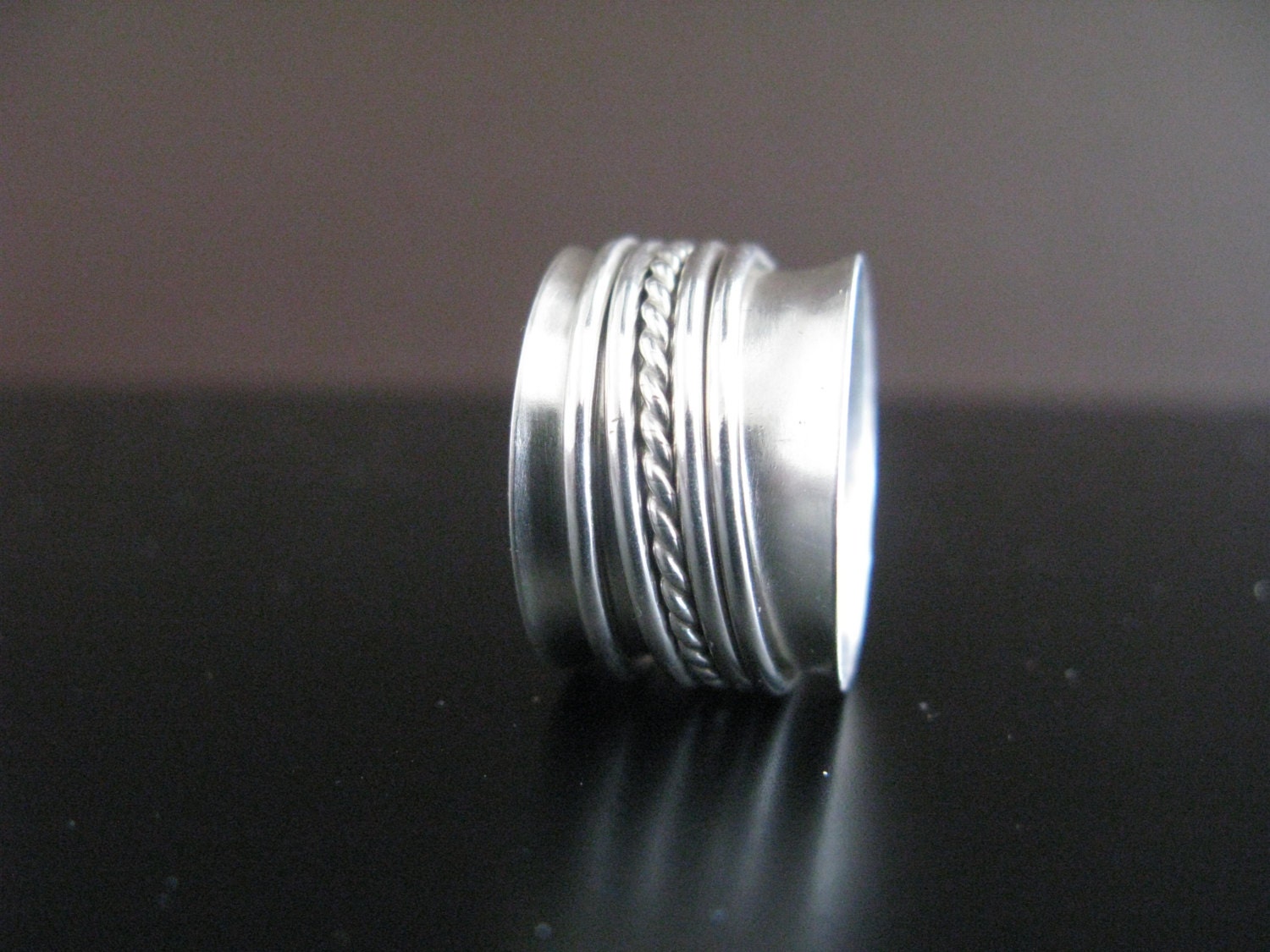 Large Spinning Ring Stackable Rings Chunky Band