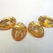 Vintage Glass Scarab Cabochons 4