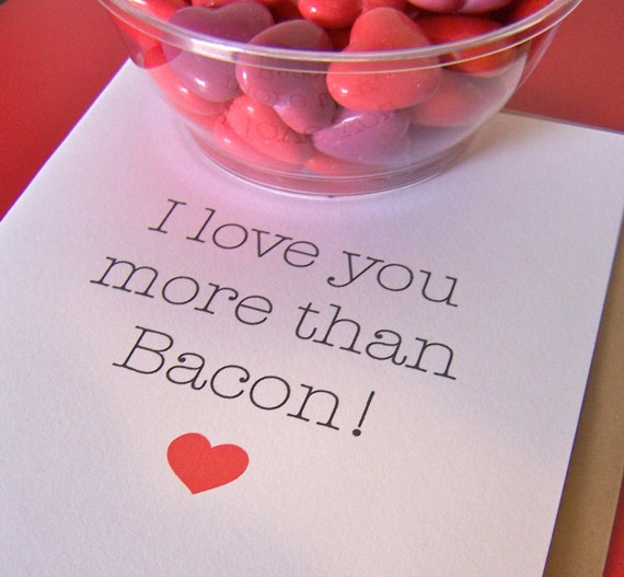 Items similar to Valentine's Day I Love You More than ...