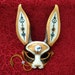 March-of-Time Hare V20... leather clockwork rabbit mask