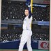 SUMMER SALE- Derek Jeter New York Yankees Salute 8x24 in. Canvas Painting