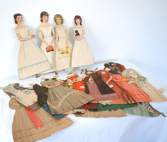 Little Women Paper Dolls