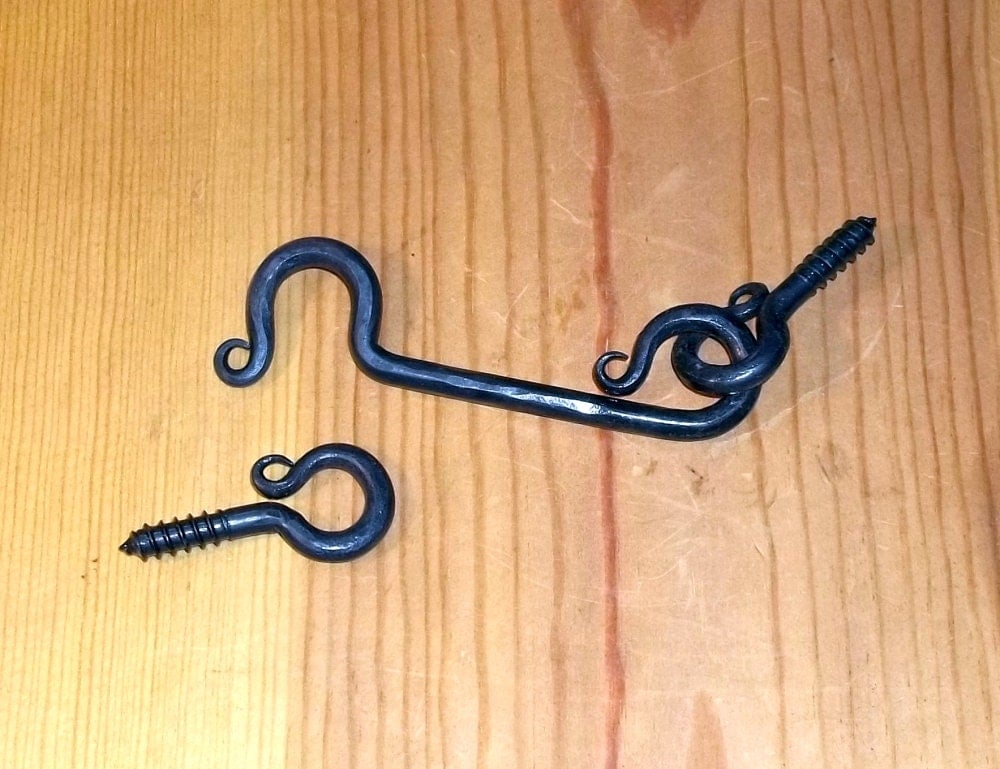 4 inch Hook and Eyes for Screen Doors Storm Doors Interior