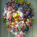Custom order for Diana, 4 total, 2 Mardi Gras wreaths, and 2 Easter wreaths.