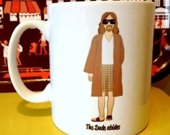 The Big Lebowski 'The Dude' drawing illustration mug