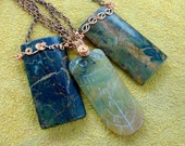 Makai Peaceful Warrior Jade Necklace - For Men and Women - Tribal Jewelry - stoneandbone