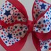 July Fourth Hair Bow
