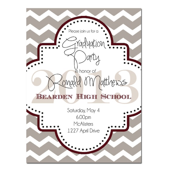 Graduation Reception Invitation Wording 2