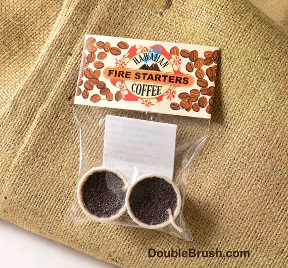 Coffee Favor Party Gift Coffee Fire Starter 2 Piece Party
