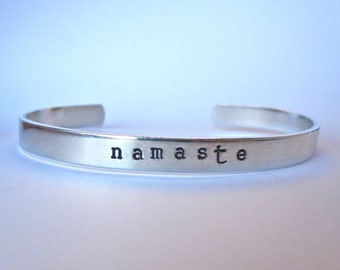 Namaste- Cuff Bracelet