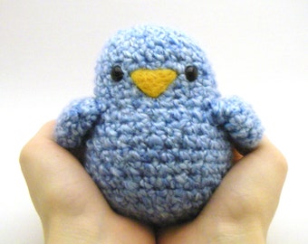 Crochet Toy Pattern - Fat Birdy