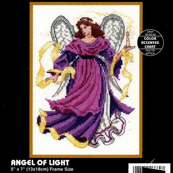 Angel of Light Counted Cross Stitch Kit by Dimensions