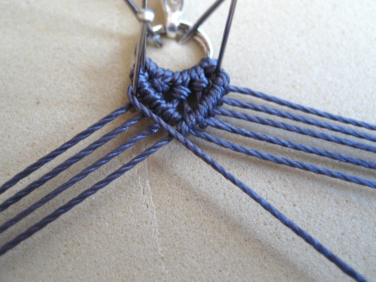 Micro Macrame Tutorial Hydrangeas Bracelet Pattern Beaded