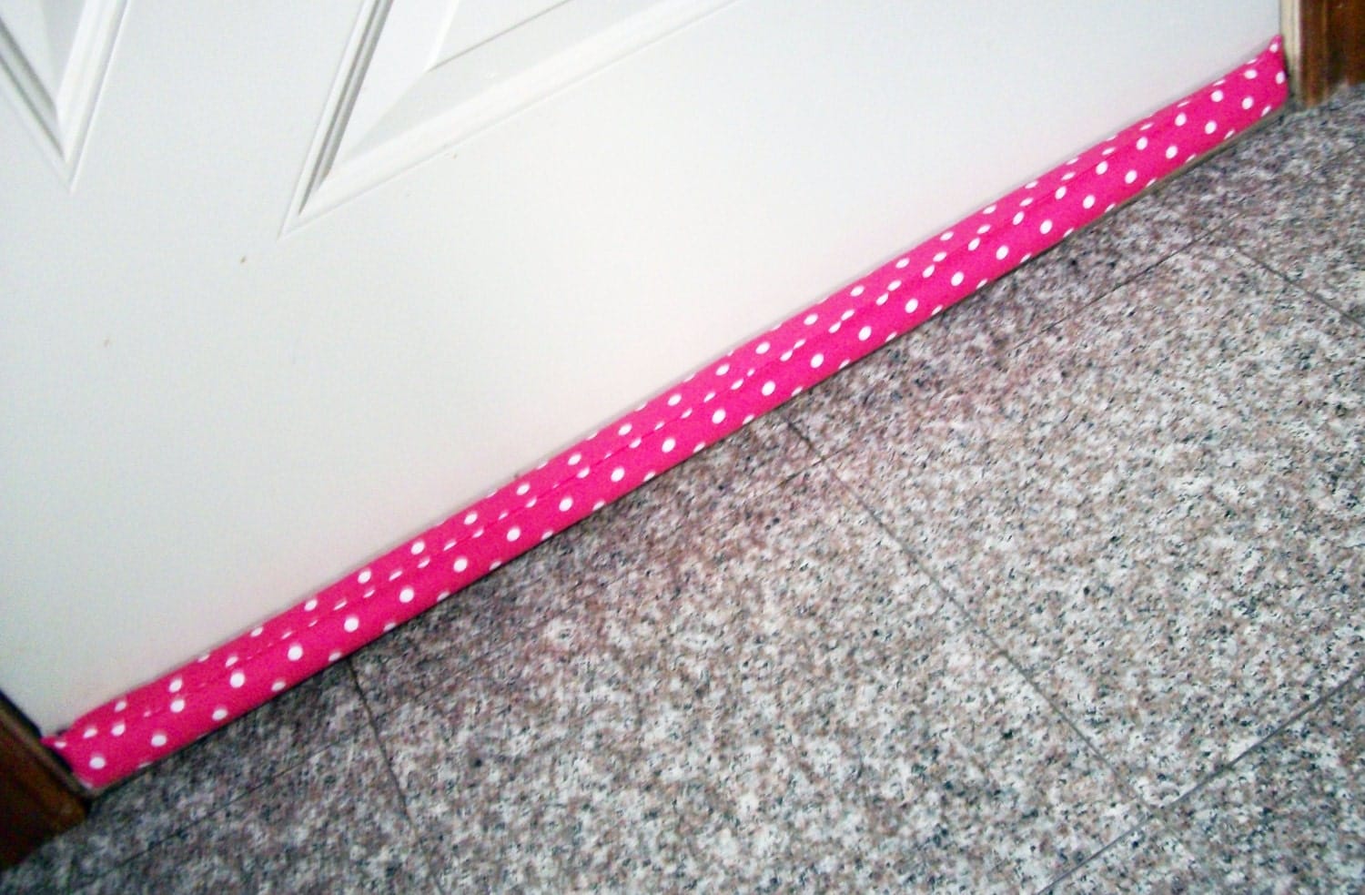 Stay On Door Draft Stopper pdf Sewing Pattern from flowergirldesign on