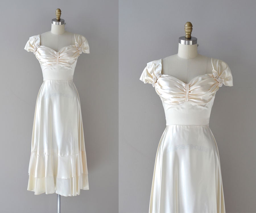 Vintage 40S Wedding Dresses 8