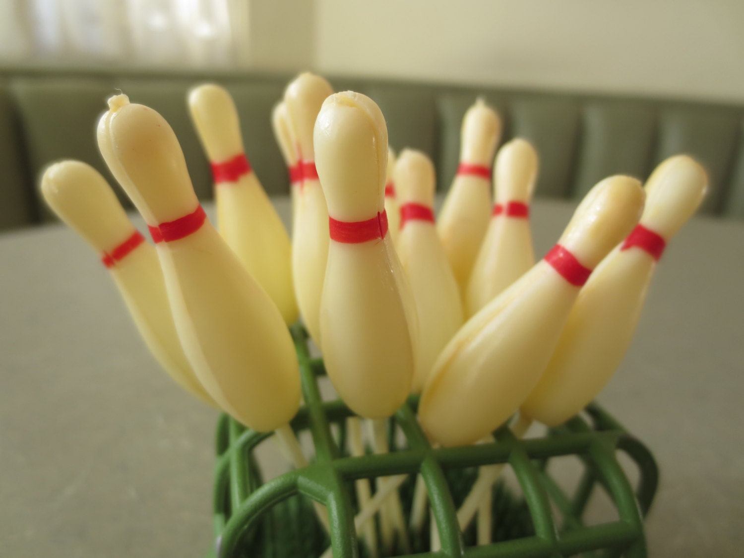 mini plastic bowling pins