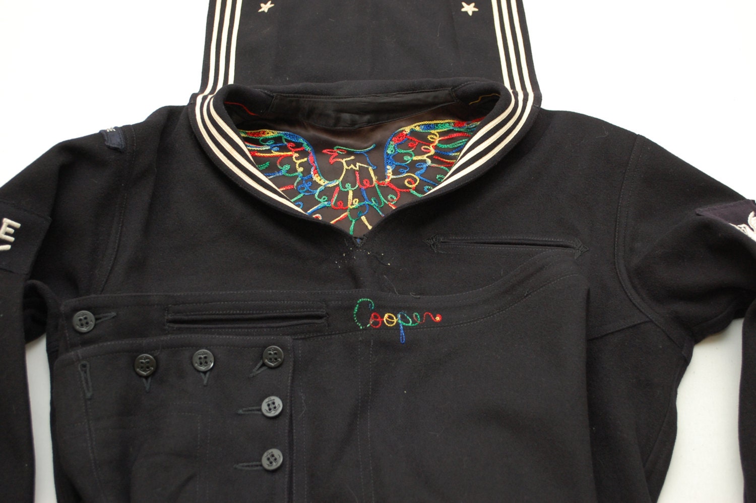 Vintage U.S. Navy Crackerjack Uniform middy and pants