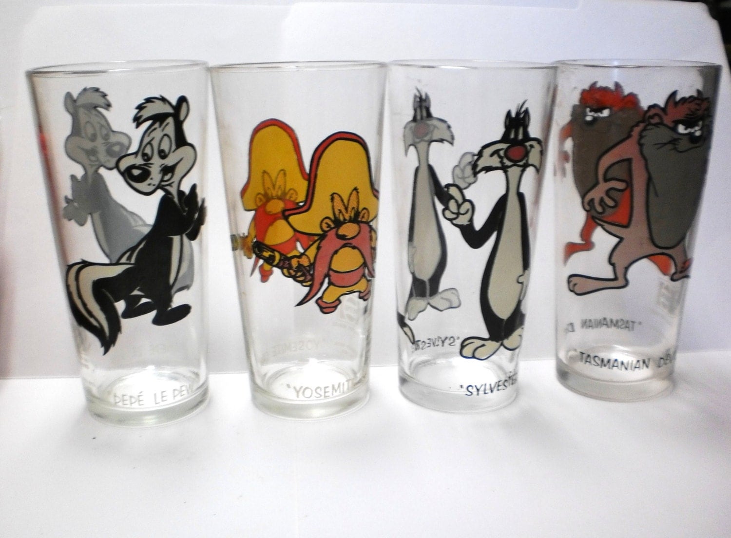 pepsi warner brothers glasses 1973