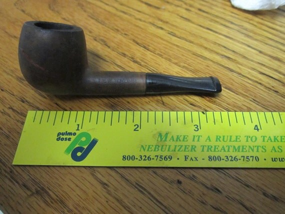 Vintage TOM THUMB Briar Pipe Imported from Italy 3 1/2