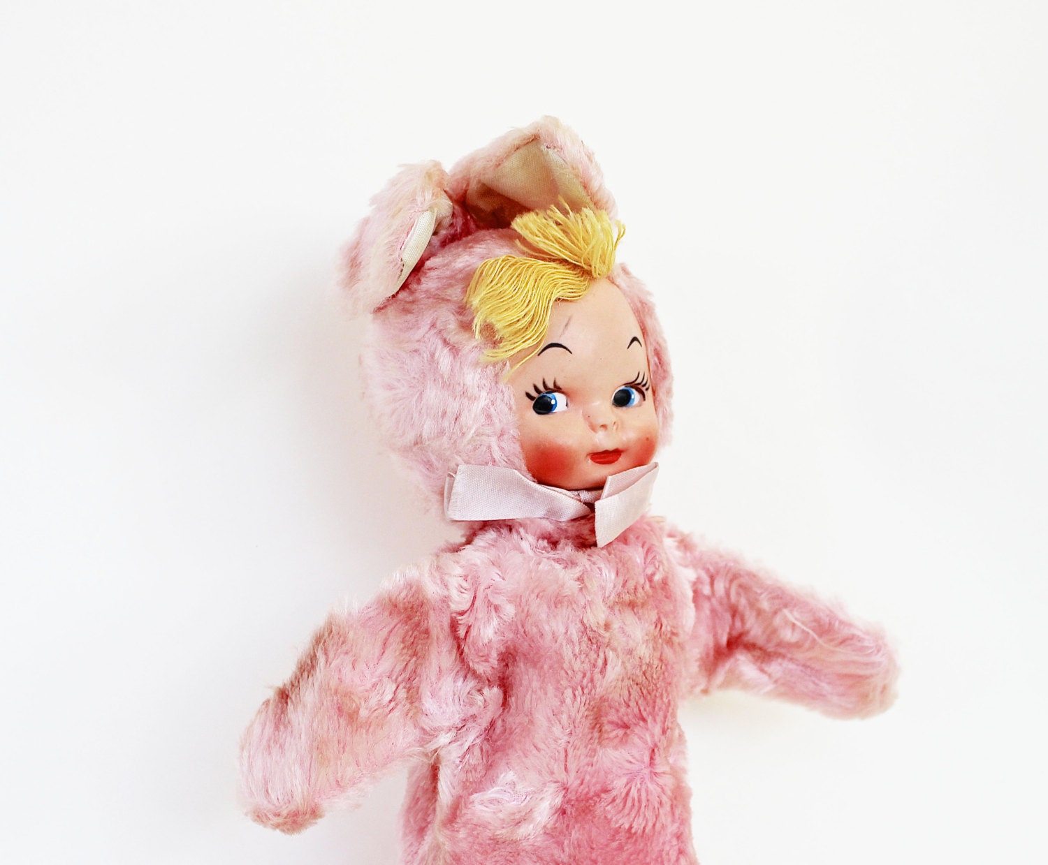 pink bunny doll