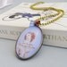Jane Austen quotation pendant, reading, literature, bibliophile, library, regency, quote pendant, book lover gift