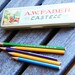 Vintage tin pencil box - 1940s - A.W. Faber Castell - ohtteam rusteam europeanstreetteam - Free Worlwide Shipping