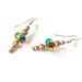 Bronze Magnetic Hematite Earrings, Magnetic Jewelry, Dangle Earrings, Healing Jewelry
