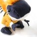 feathered velociraptor plush