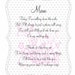 Reserved for Melissa: 32 MOM poem cards, elegant