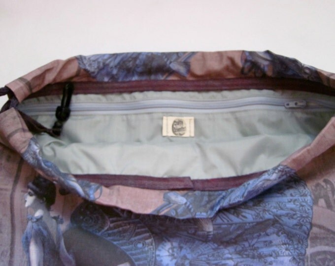 Steampunk Evening Stroll Backpack/tote Custom Print