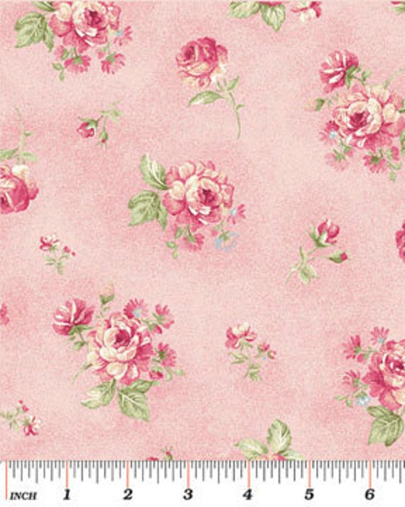 Ellie Ann By Eleanor Burns For Benartex Cotton Fabric Rose 4529