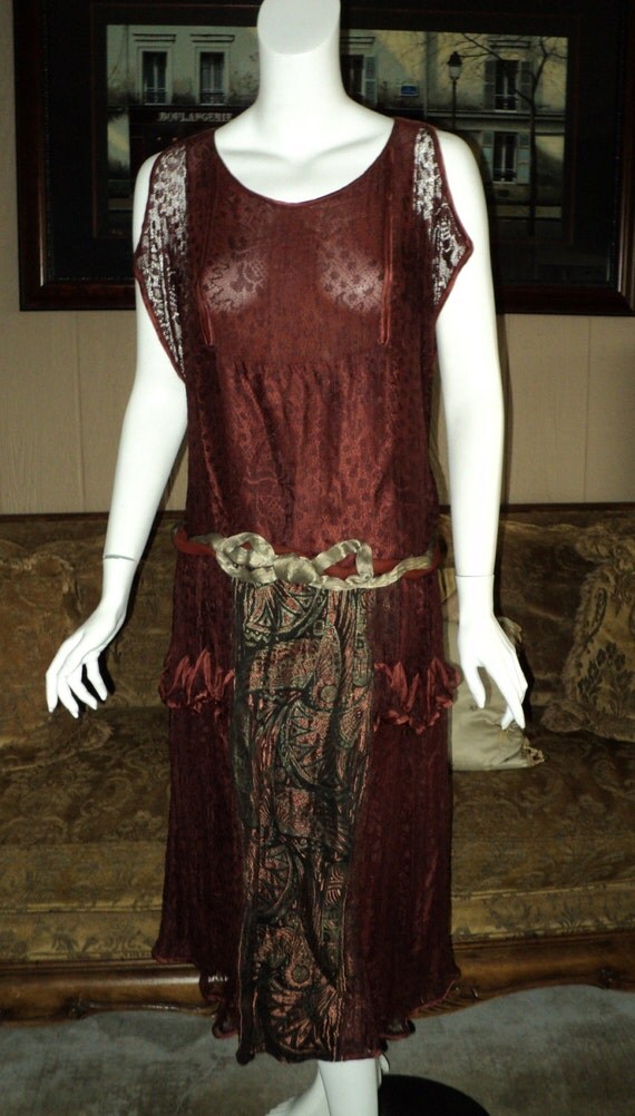 1920s drop waist